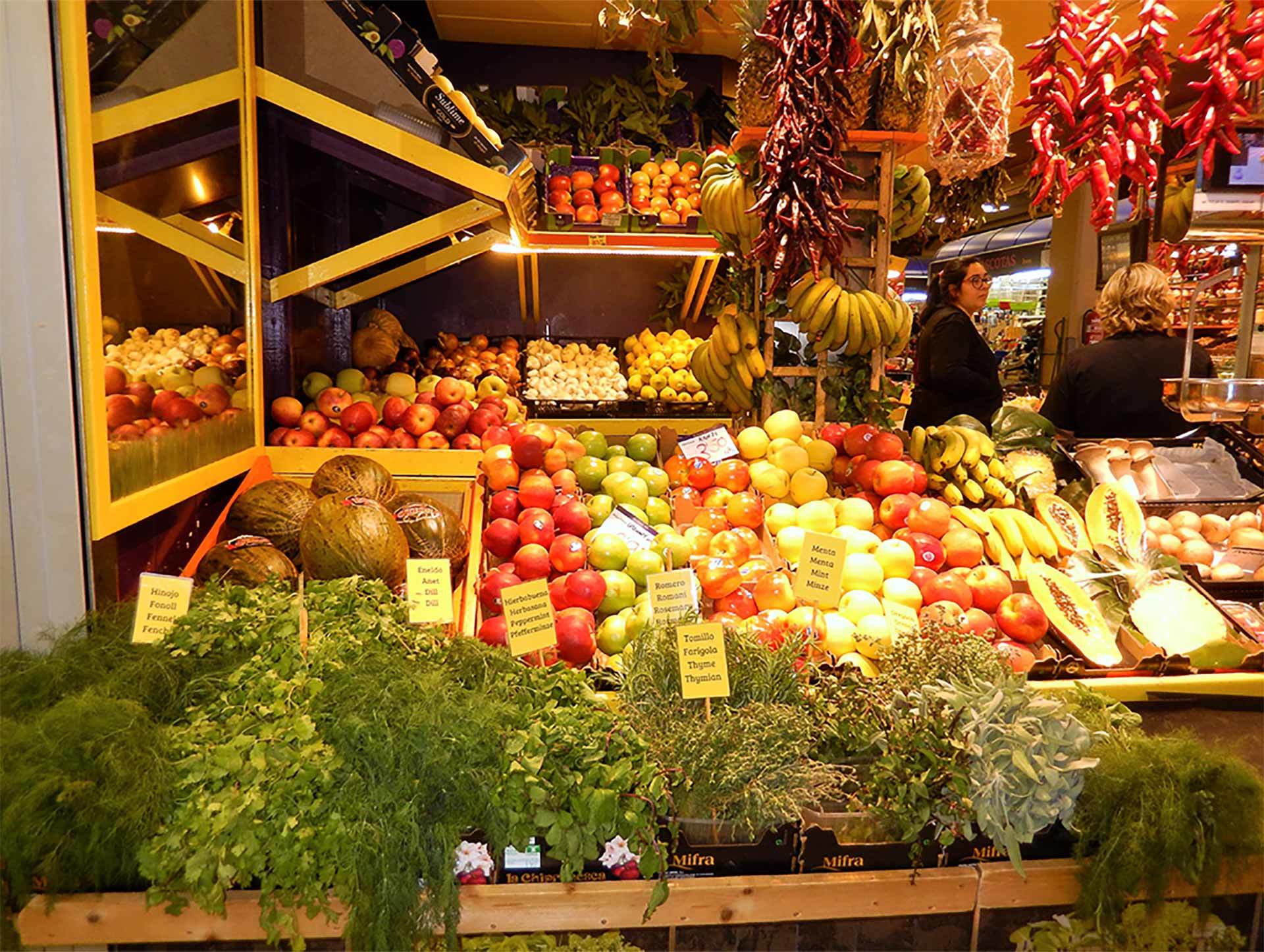 L Olivar Market Stall Palma