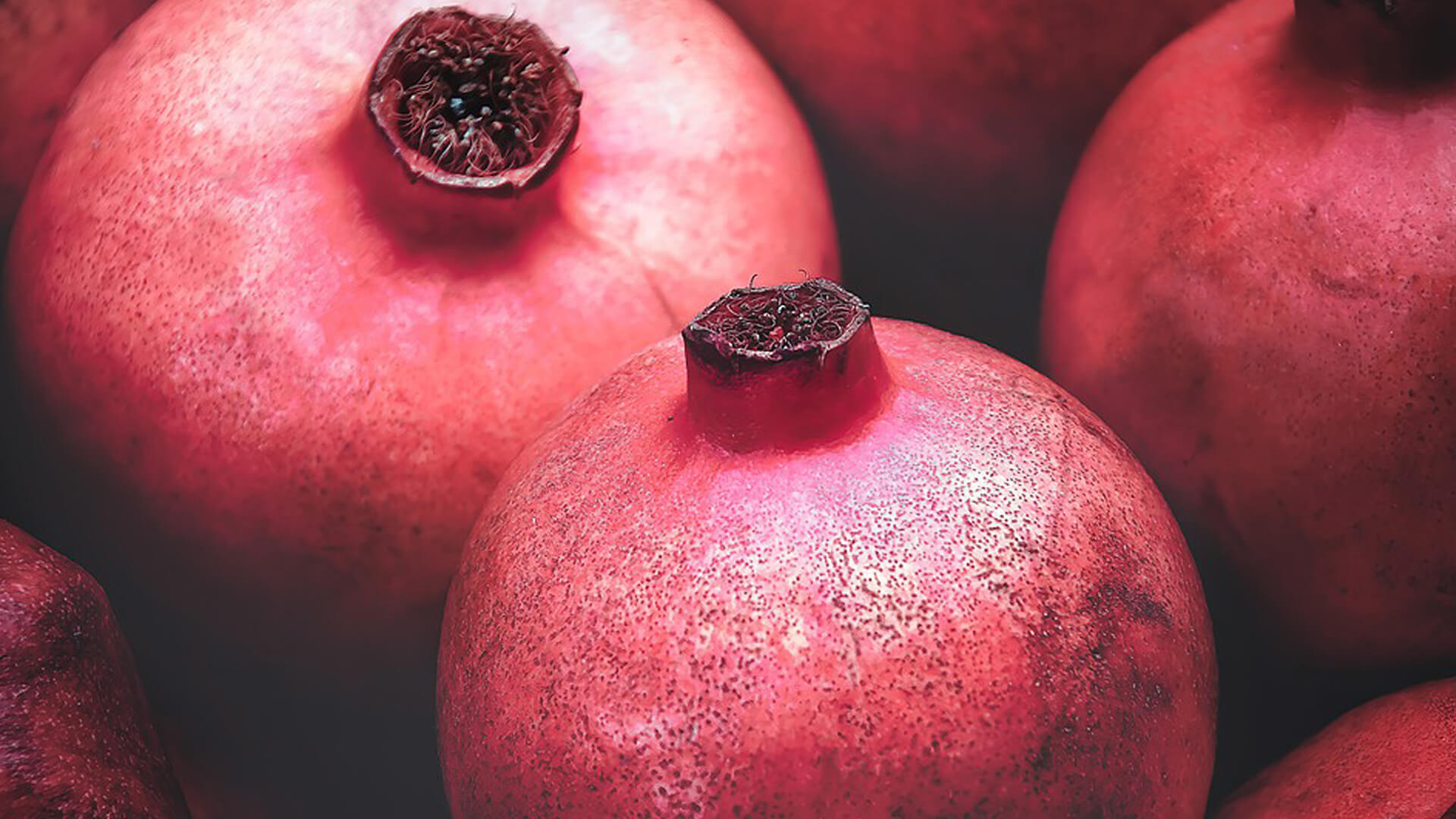 Pomegranate fruits autumn malllorca
