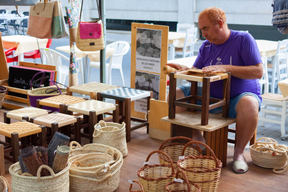 Chairs and weaving